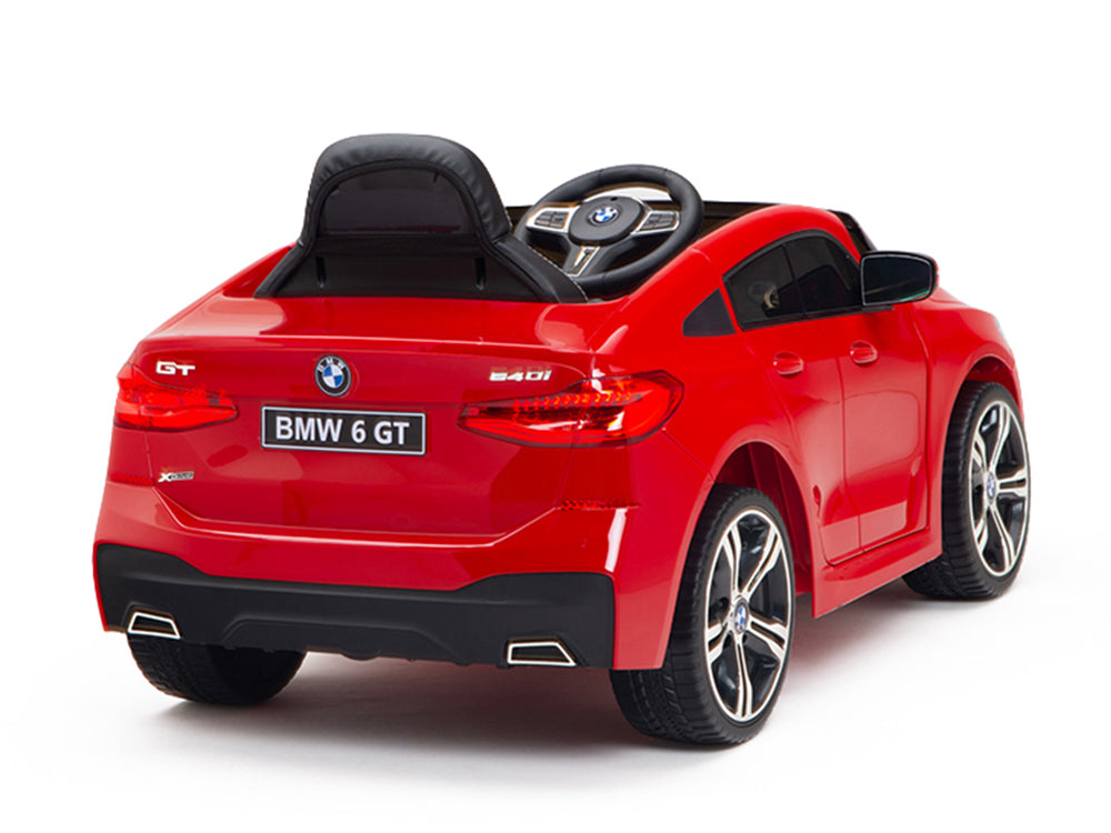 12V BMW 6 Series GT Kids Electric Powered Ride On Car with Remote - Red