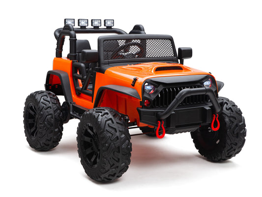 Nighthawk Kids 24V Battery Operated Ride On Truck With Remote - Orange