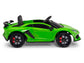 12V Kids Ride On Sports Car Battery Powered Lamborghini Aventador SVJ with Remote - Green