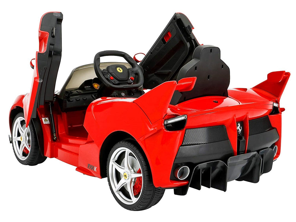 Ferrari 12V LaFerrari FXXK Kids Electric Ride On Car with Remote Control - Red