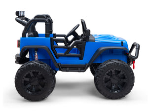 Nighthawk Kids 24V Battery Operated Ride On Truck With Remote - Blue