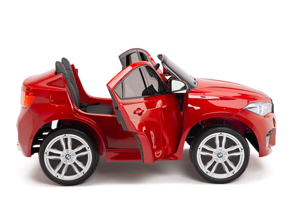 Two Seat BMW X6M Kids 12V Car - Red