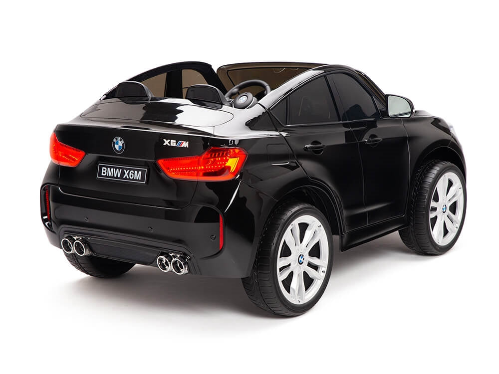 Two Seat BMW X6M Kids 12V Car - Black