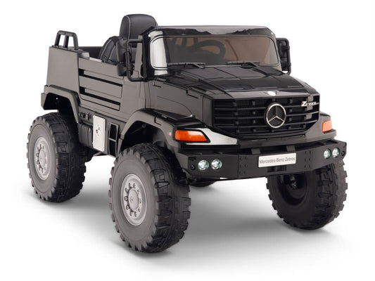 12V Mercedes Zetros One Seat Ride On Truck Black