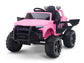 24V Chevrolet Silverado Lifted Ride On Truck with Remote Control – Pink