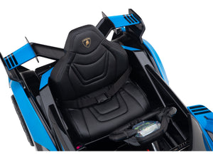 Lamborghini V12 Vision GT Kids Ride On Car with Remote Control - Blue