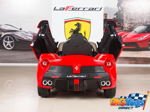 Ferrari 12V LaFerrari Kids Electric Ride On Car with Remote Control - Red