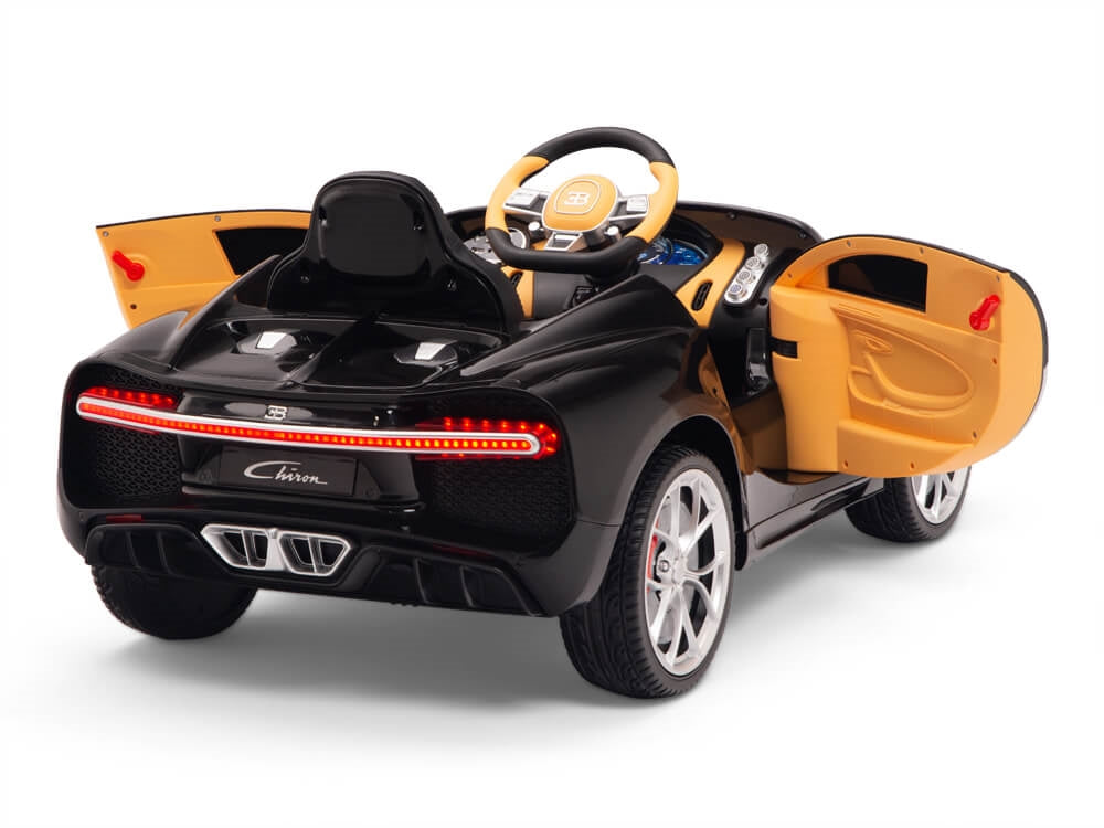 Big Toys Direct 12V Bugatti Chiron Car Black