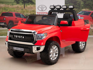 Kids 12V Toyota Tundra Ride On Truck Red
