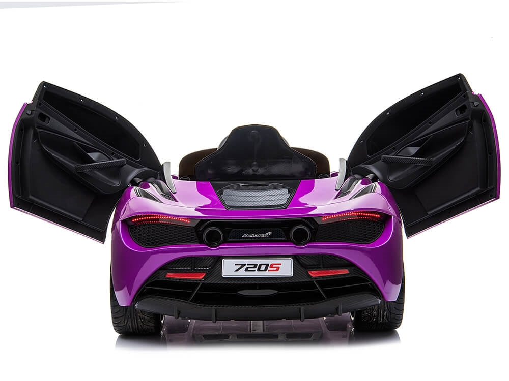 Big Toys Direct 12V McLaren 720S Car Painted Purple