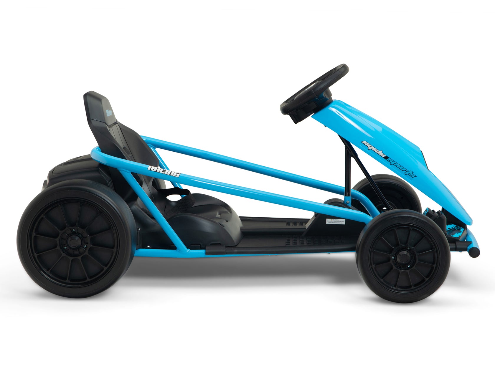 RIDINGTON 24V Kids Electric Go-Kart with DRIFT Function - Blue – Big ...