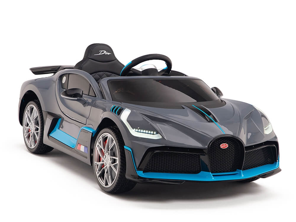 Big Toys Direct 12V Bugatti Divo Sports Car Gray