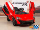 Big Toys Direct 12V McLaren P1 Car Red