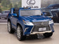 12V Lexus LX 570 Kids Ride On SUV with Remote Control - Blue