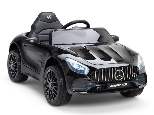 Mercedes-AMG GT Coupe 12V Battery Operated Ride On Car with Remote Control - Black