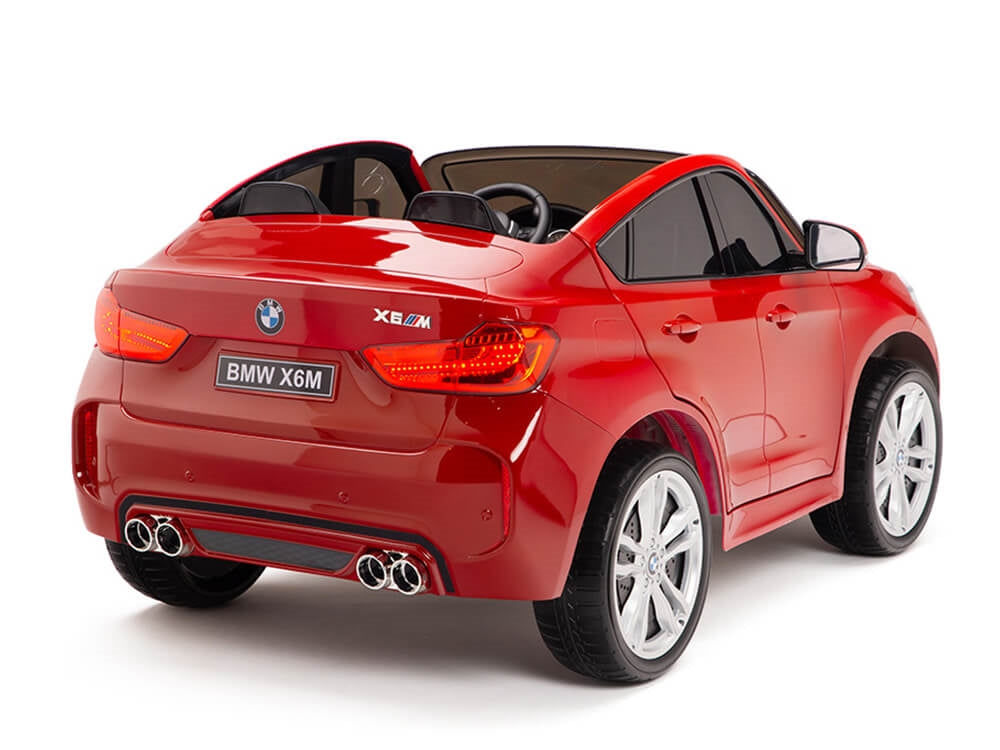 Two Seat BMW X6M Kids 12V Car - Red