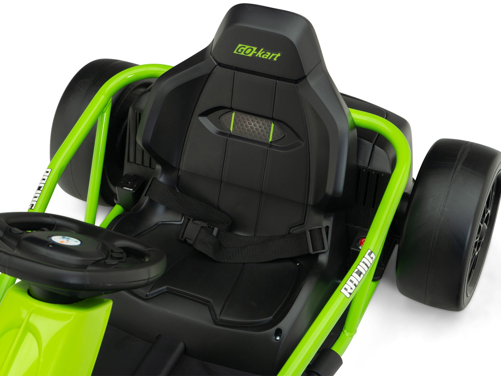 RIDINGTON 24V Kids Electric GoKart with DRIFT Function Green Big