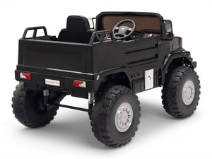 12V Mercedes Zetros One Seat Ride On Truck Black