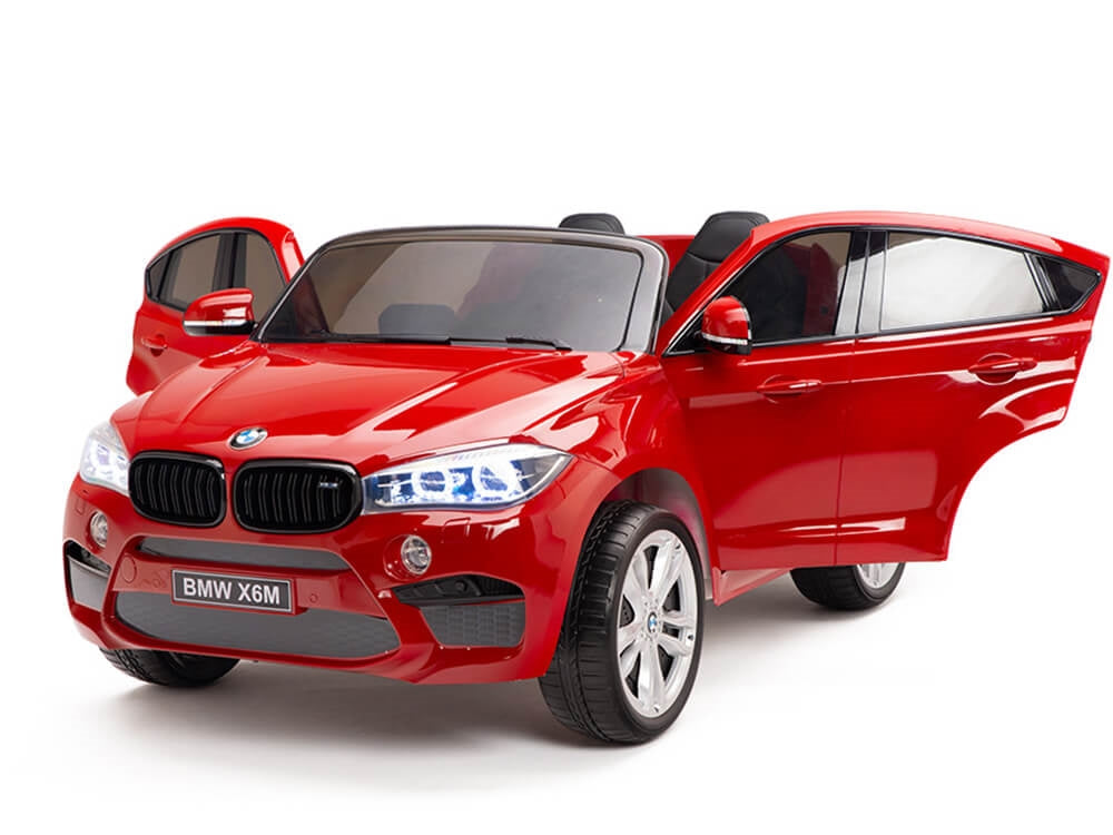 Two Seat BMW X6M Kids 12V Car - Red