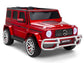 24V 2-Seater Mercedes-Benz G63 Kids Ride On Car / SUV with Remote Control - Red