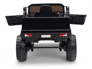12V Mercedes Zetros One Seat Ride On Truck Black