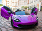 Big Toys Direct 12V McLaren 720S Car Painted Purple