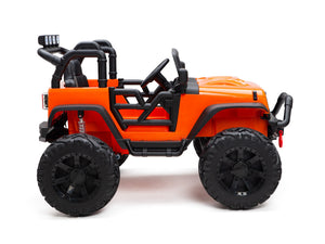 Nighthawk Kids 24V Battery Operated Ride On Truck With Remote - Orange