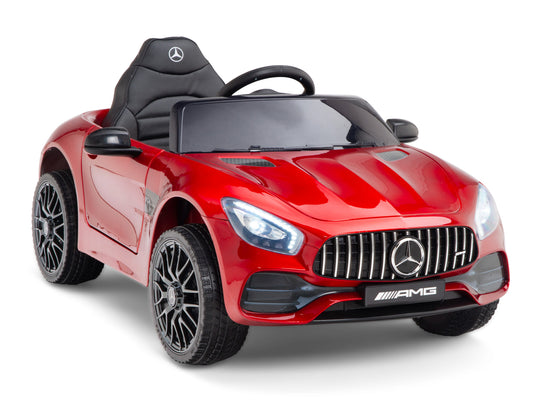 Mercedes-AMG GT Coupe 12V Battery Operated Ride On Car with Remote Control - Red