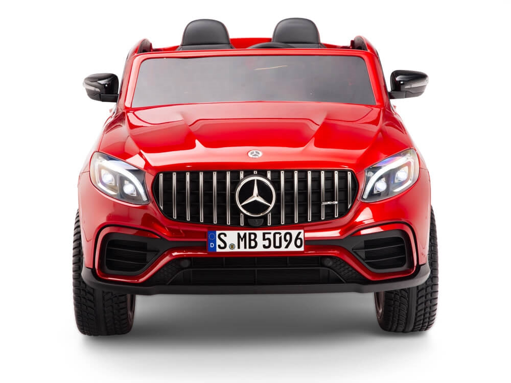12V Mercedes-AMG GLC63S Kids Ride On Car with Remote Control - Red