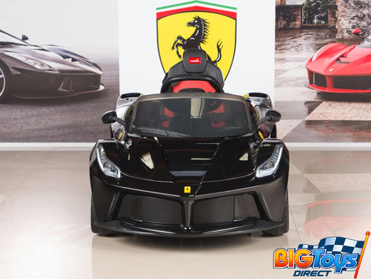 Ferrari 12V LaFerrari Kids Electric Ride On Car with Remote Control - Black