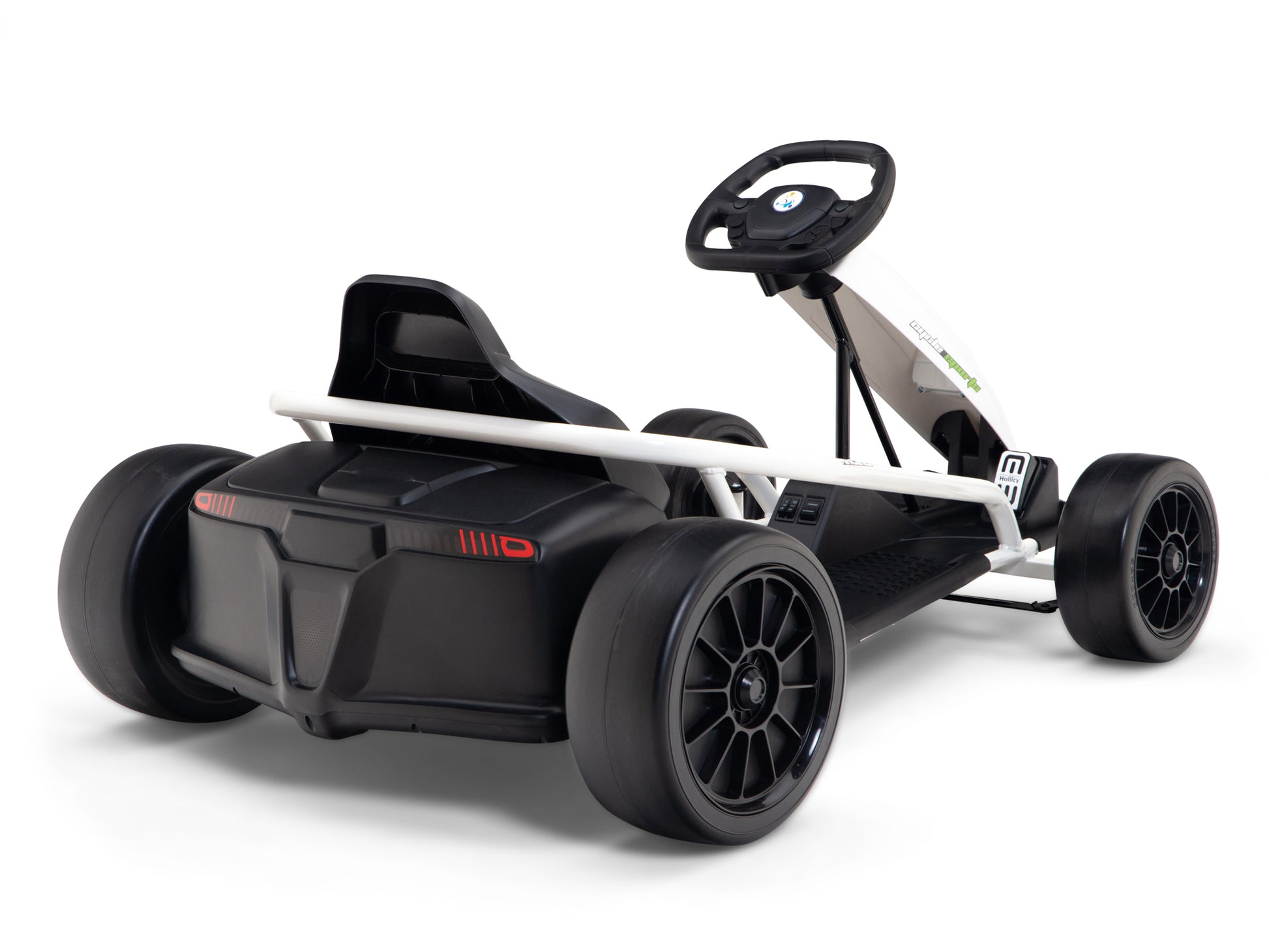 24V Electric Go Kart for Kids, 7.5 MPH Drift Kart with 300W Motor –