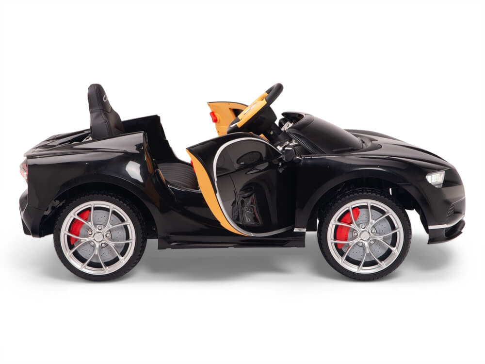 Big Toys Direct 12V Bugatti Chiron Car Black
