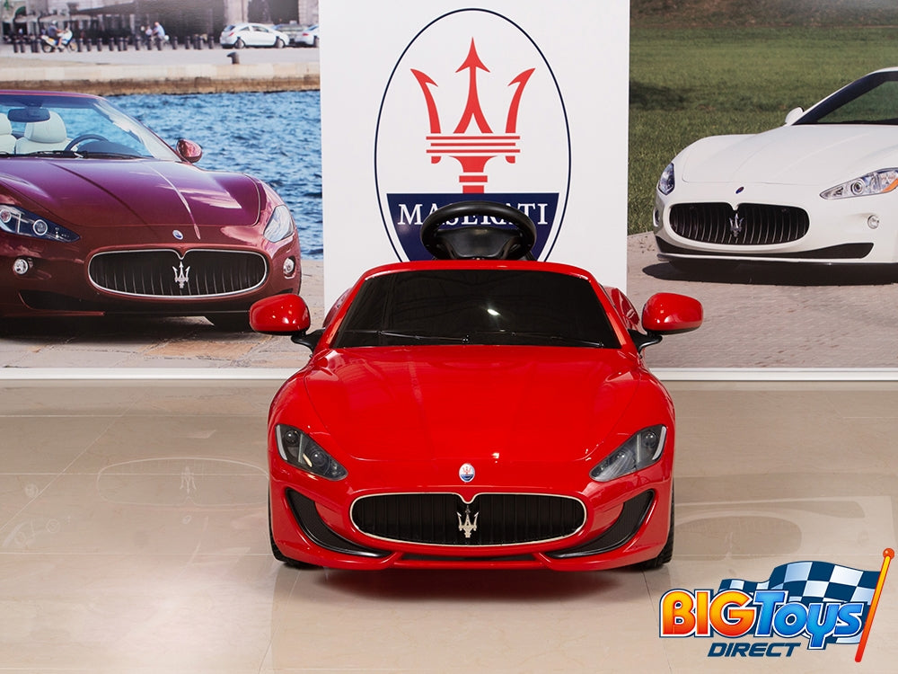 Big Toys Direct 12V Maserati GranCabrio Painted Red