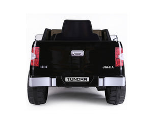12V Kids Battery Powered Mini Toyota Tundra Ride-On Truck with Remote Control - Black