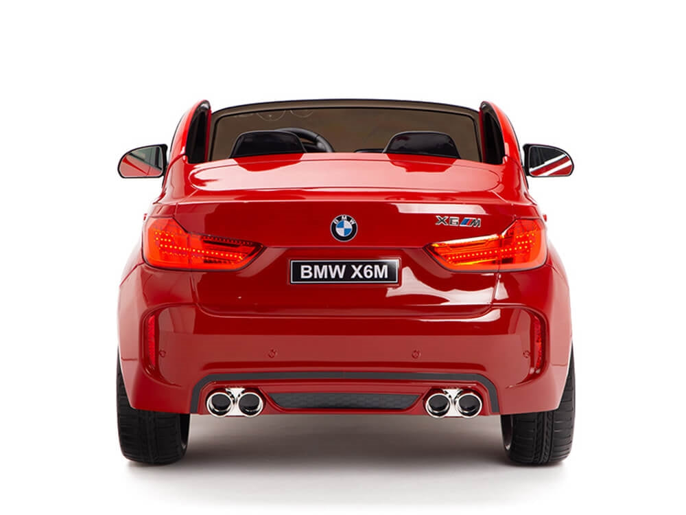 Two Seat BMW X6M Kids 12V Car - Red