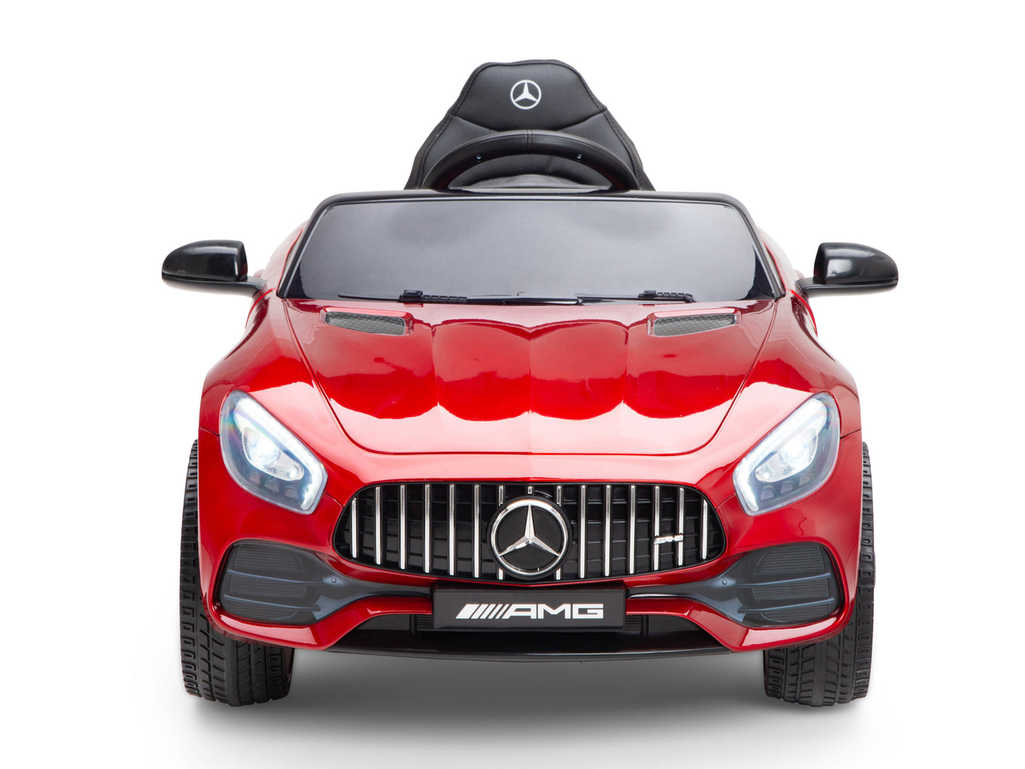Mercedes-AMG GT Coupe 12V Battery Operated Ride On Car with Remote Control - Red
