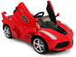 Ferrari 12V LaFerrari FXXK Kids Electric Ride On Car with Remote Control - Red