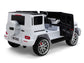 24V 2-Seater Mercedes-Benz G63 Kids Ride On Car / SUV with Remote Control - White