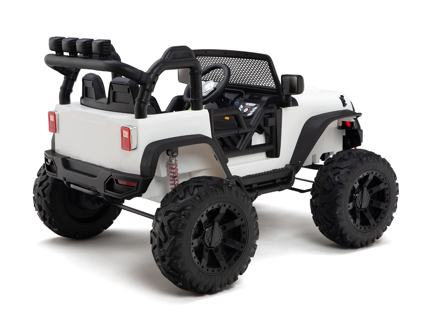 Nighthawk Kids 24V Battery Operated Ride On Truck With Remote - White