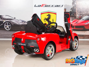 Ferrari 12V LaFerrari Kids Electric Ride On Car with Remote Control - Red