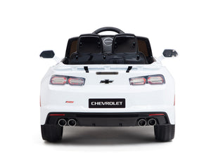 12V Chevrolet Camaro 2SS Kids Ride On Car with Remote Control - White