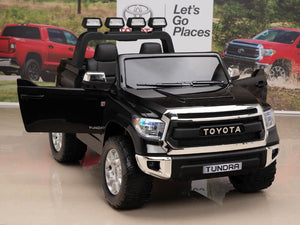 Kids 12V Toyota Tundra Ride On Truck Black