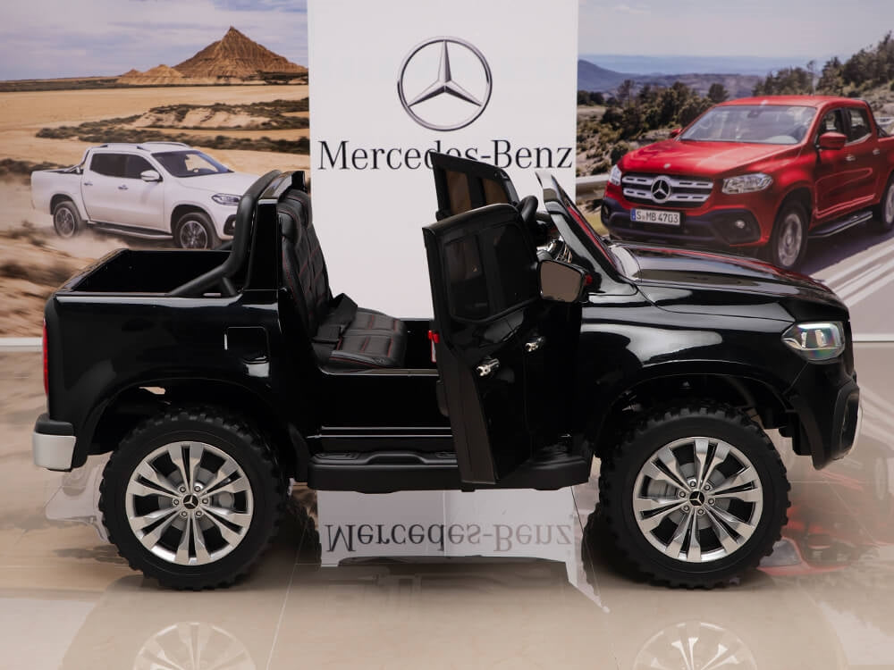 12V Mercedes Benz X Class Kids Ride On Truck Black