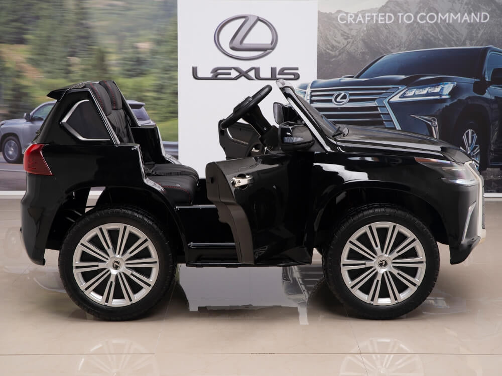 12V Lexus LX 570 Kids Ride On SUV with Remote Control - Black