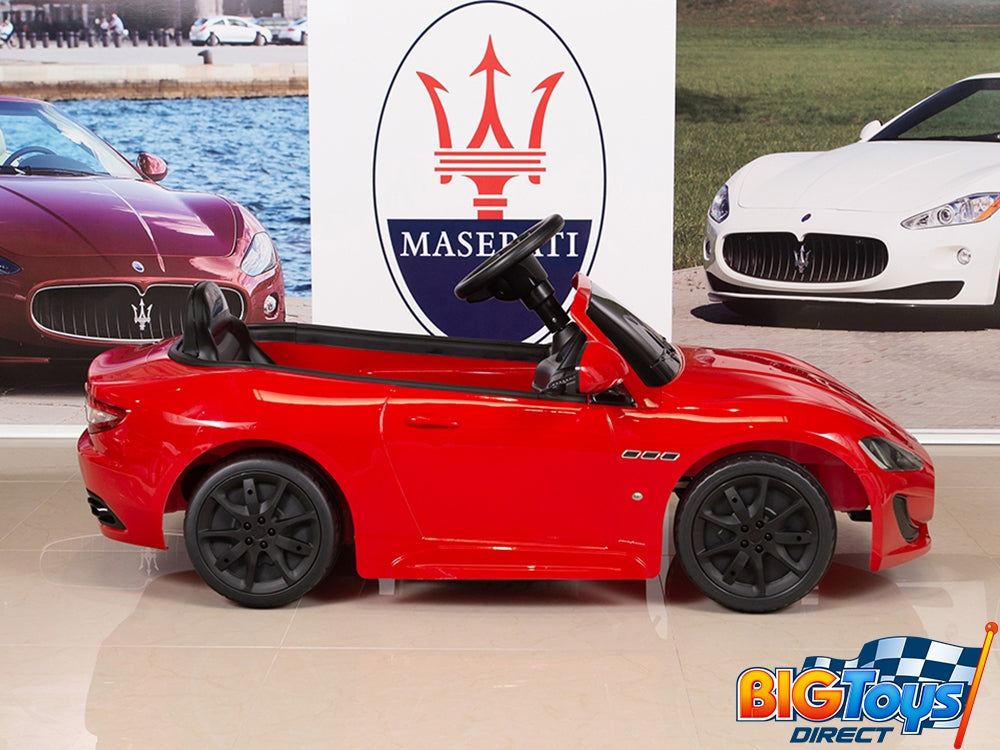 Big Toys Direct 12V Maserati GranCabrio Painted Red