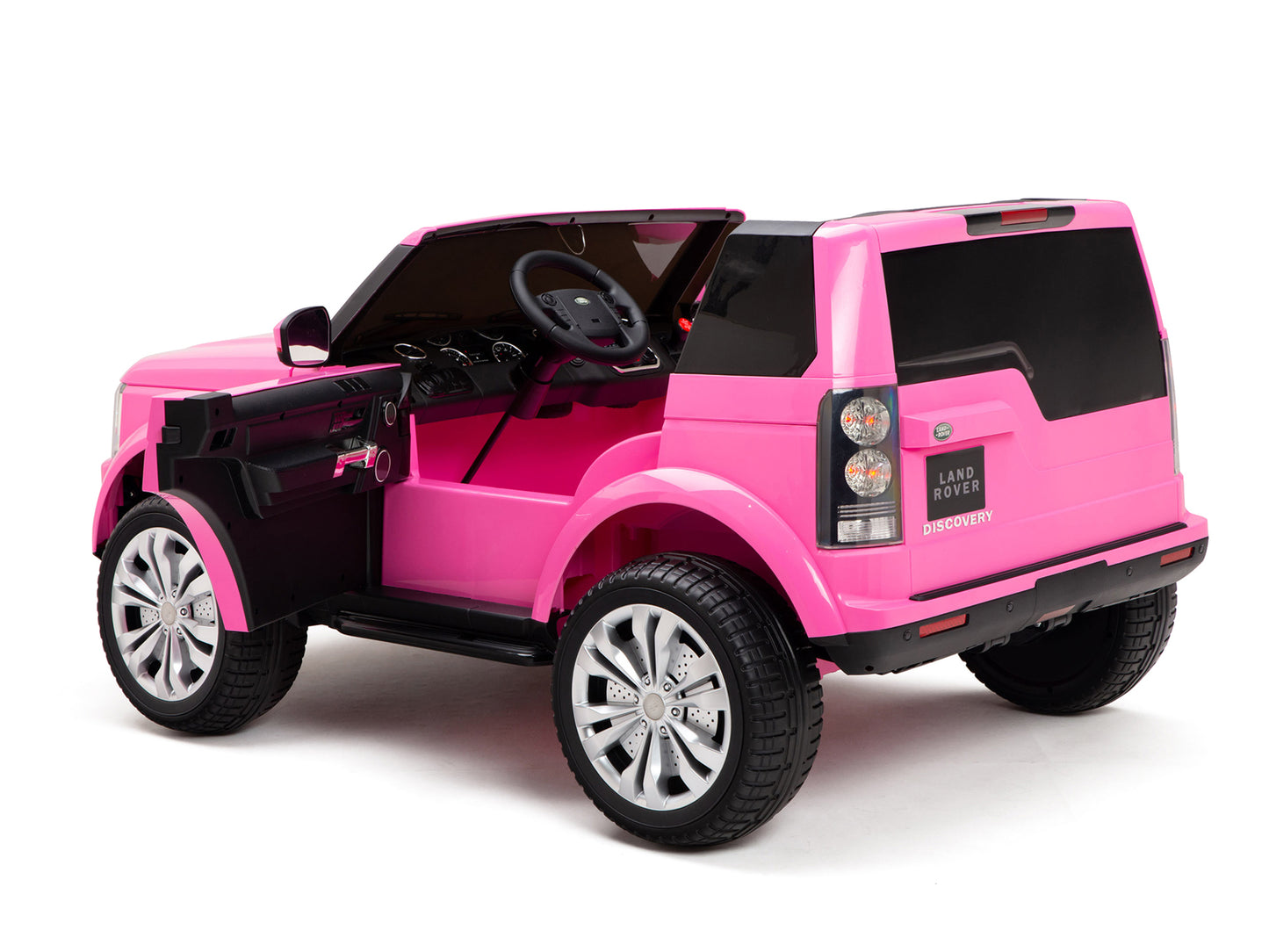 Kids 12V Land Rover Discovery Ride On SUV / Truck with Remote - Pink
