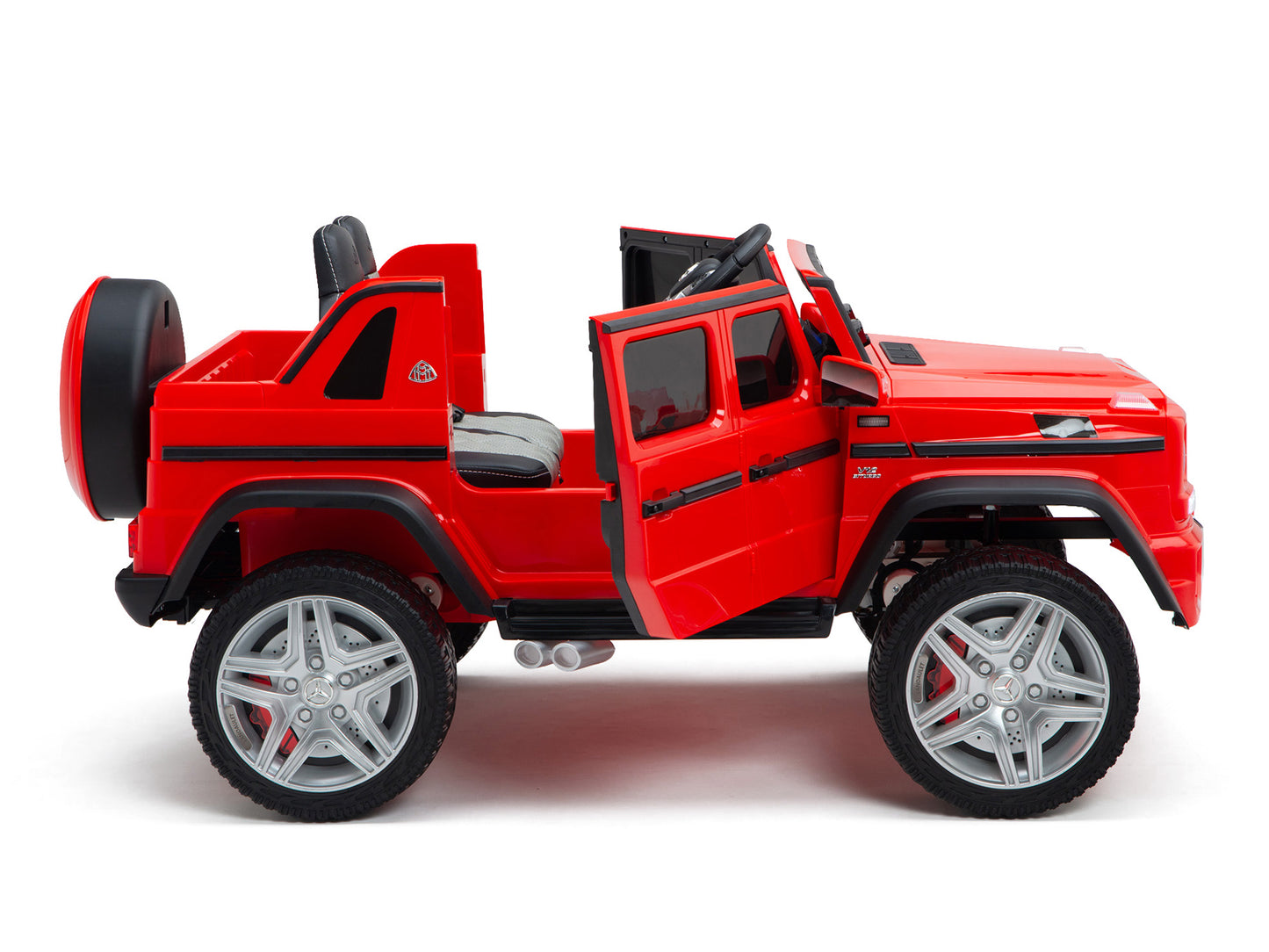 12V Mercedes-Maybach G650 Landaulet Kids Ride On Car/SUV with Remote – Red