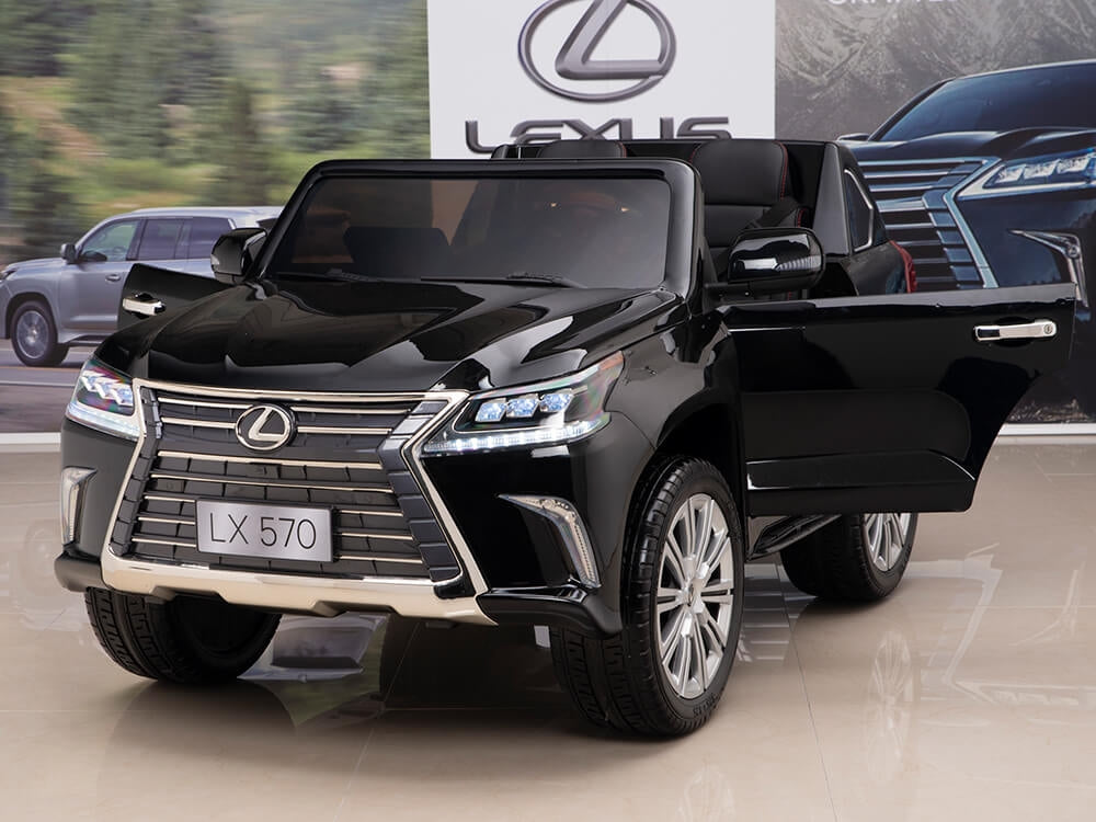 12V Lexus LX 570 Kids Ride On SUV with Remote Control - Black