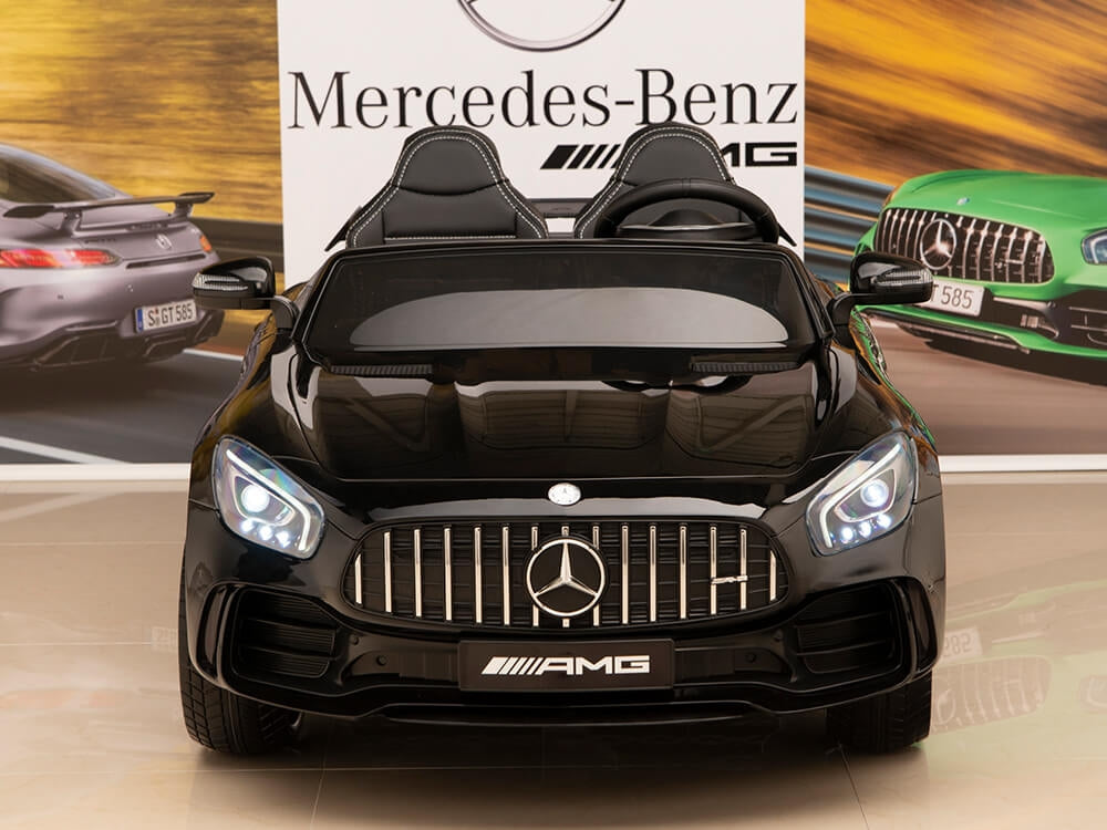 12V Mercedes-Benz AMG GTR Kids Ride On Car with Remote Control - Black