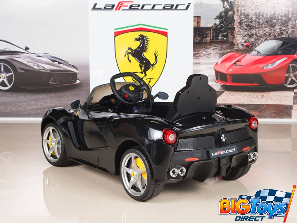 Ferrari 12V LaFerrari Kids Electric Ride On Car with Remote Control - Black
